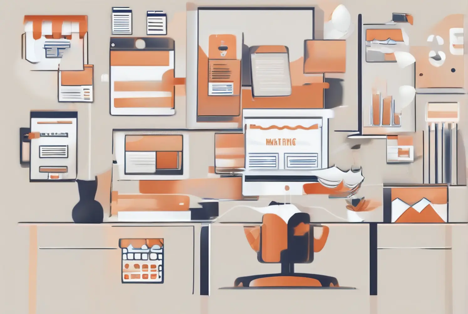 Calendrier de mise en œuvre marketing digital