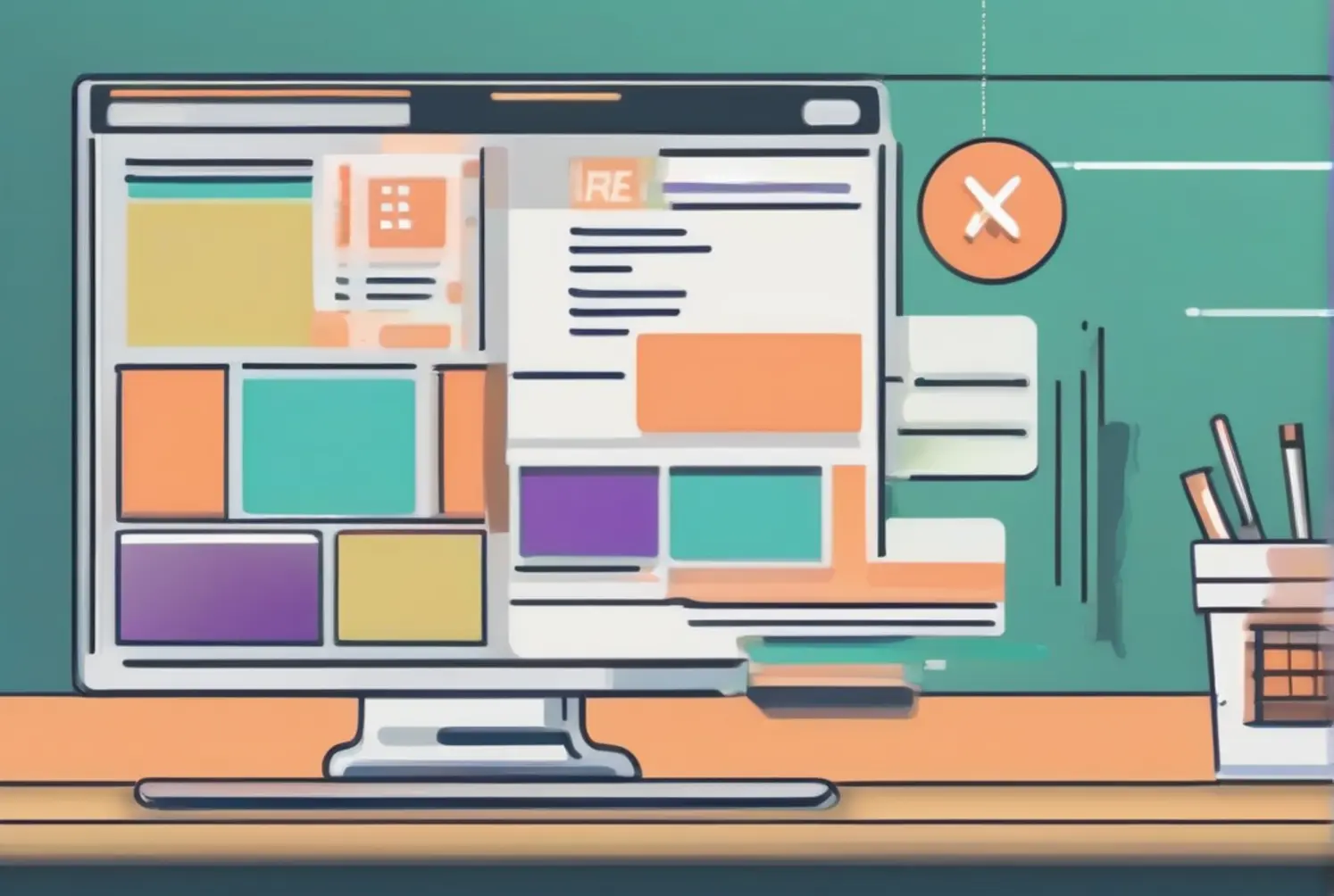 Calendrier de création de site web