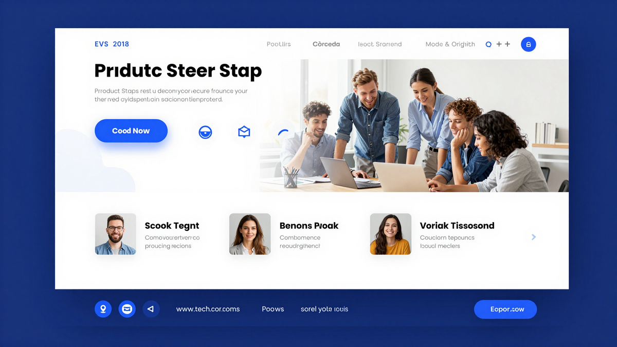 création landing page