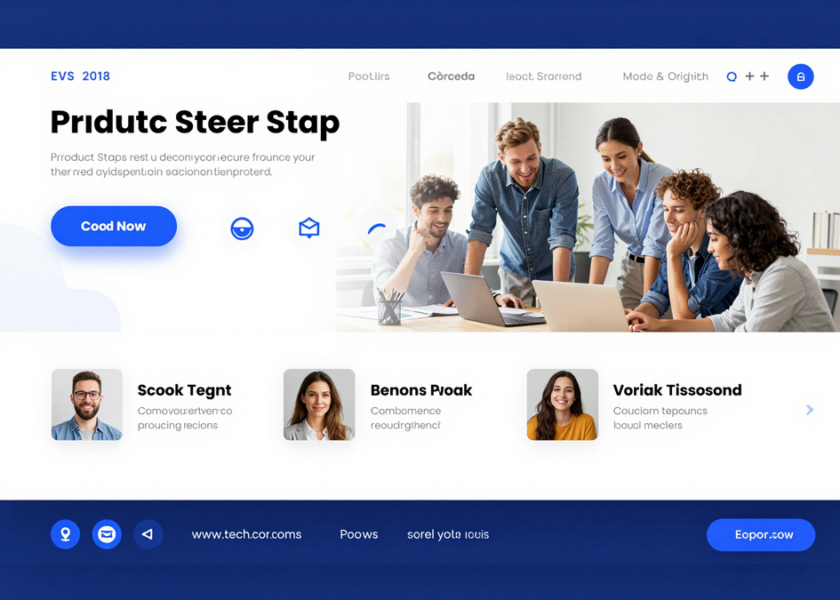 création landing page