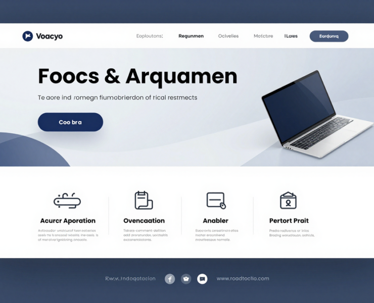 exemple landing page