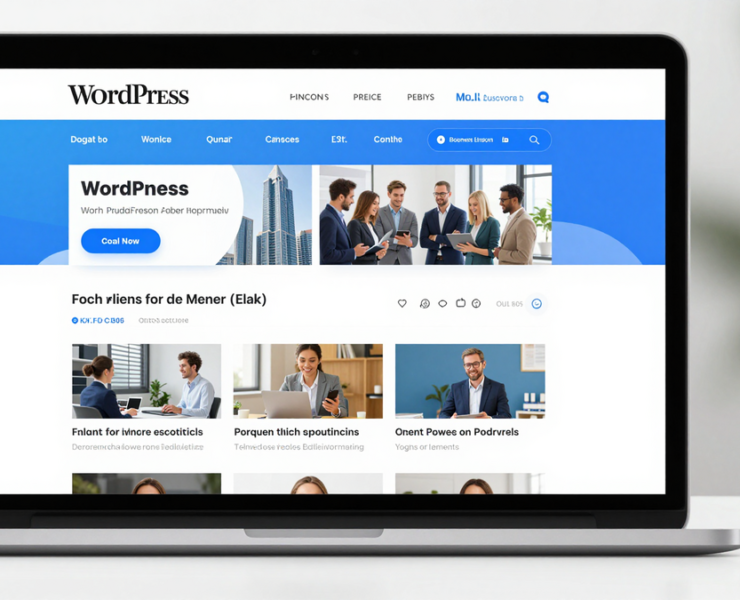site web wordpress