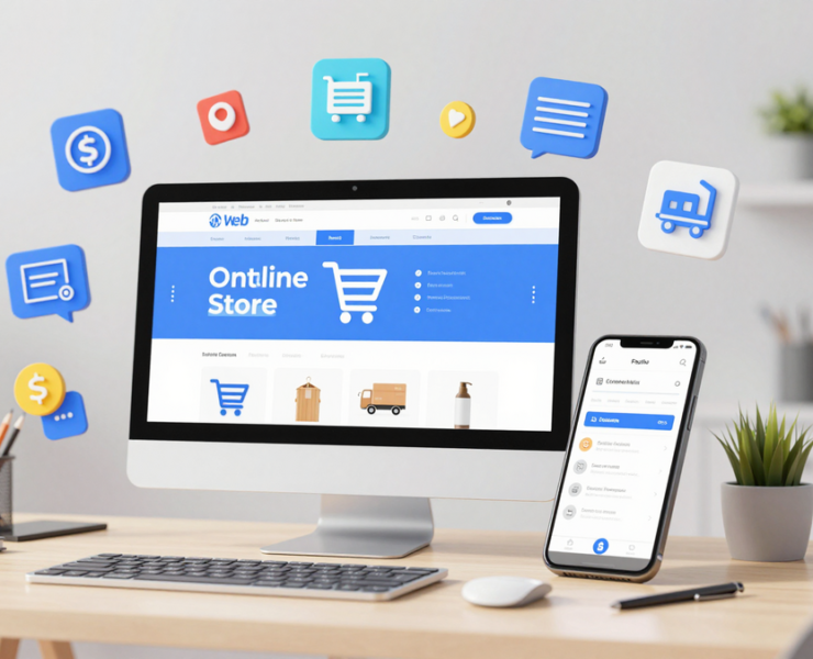 création boutique en ligne