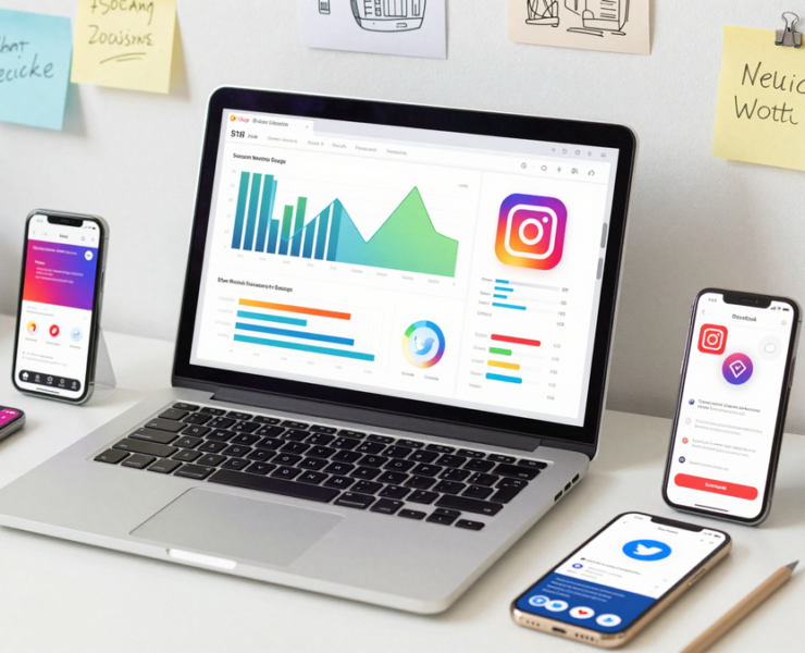 contenu réseaux sociaux