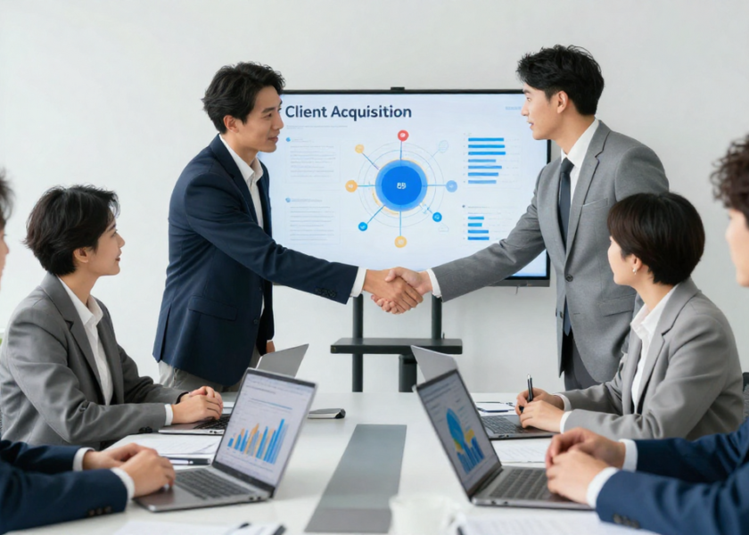 acquisition clients b2b