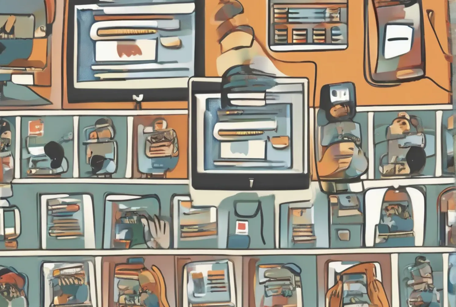 Étapes prospection en ligne