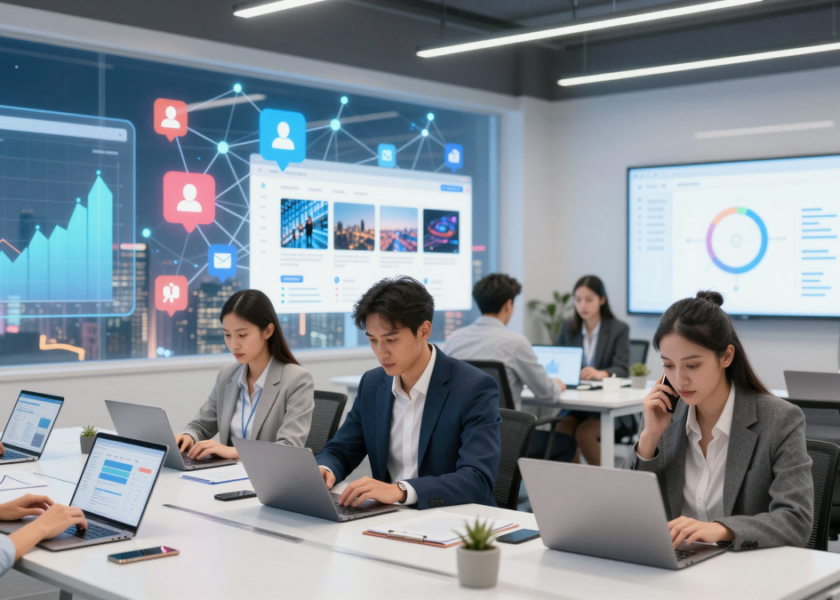 présence en ligne entreprise