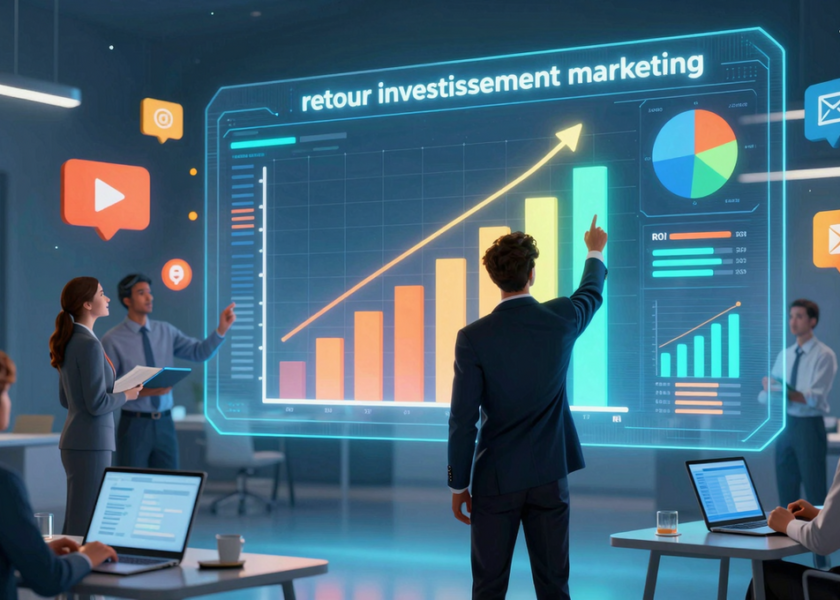 retour investissement marketing