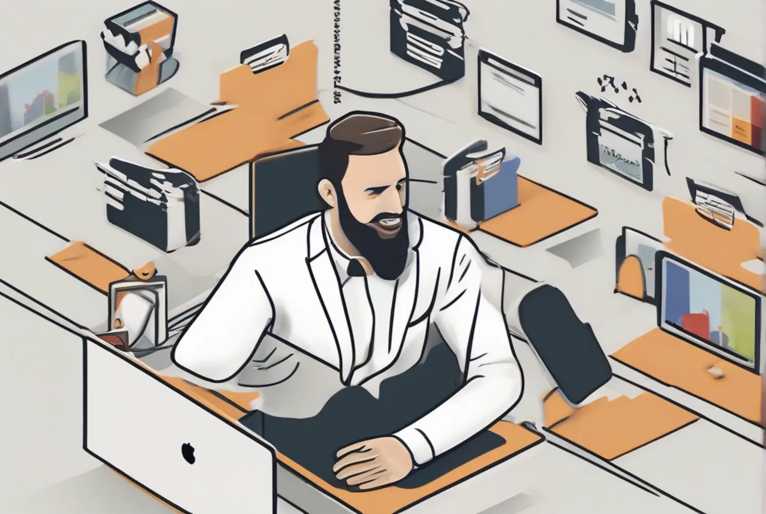 Étapes gestion réseaux sociaux