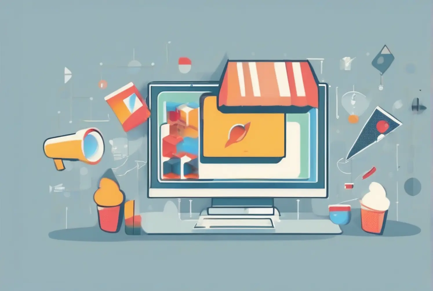 étapes marketing visuel